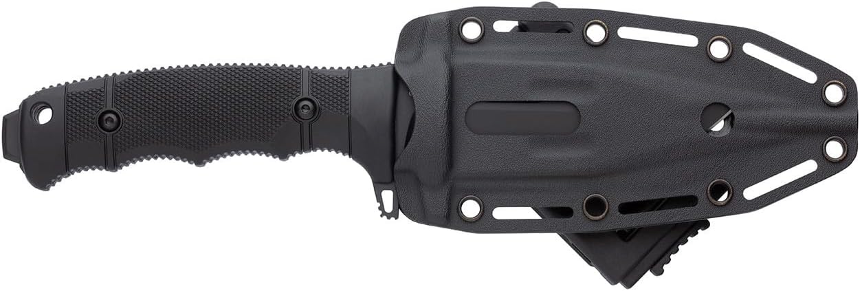 SOG Seal Fx Fixed Blade Partially Serrated ProfeSSIonal Tactical Knife S35Vn Steel Tough Glass-Reinforced Nylon Handle