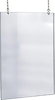Azar Displays Hanging Poster Frames, Clear Acrylic, Ceiling-Mount