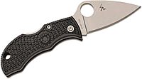 Spyderco Manbug Leaf Folding Pocket Knife with 1.9" VG-10 Steel Blade and FRN Handle - SpyderEdge - MBKLFP