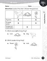 180 Days™: Science, Earth and Space Science for Kindergarten Practice Workbook for Classroom and Home, Cool and Fun Practice Created by Teachers (180 Days of Practice)