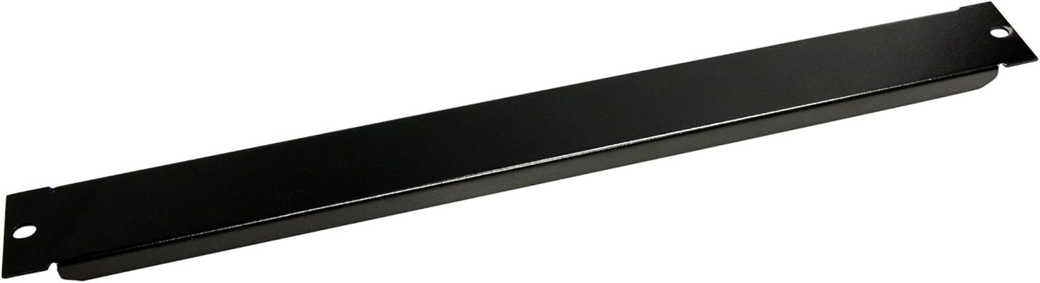 StarTech.com Rack Blanking Panel for 19in Server Racks - Steel - Black
