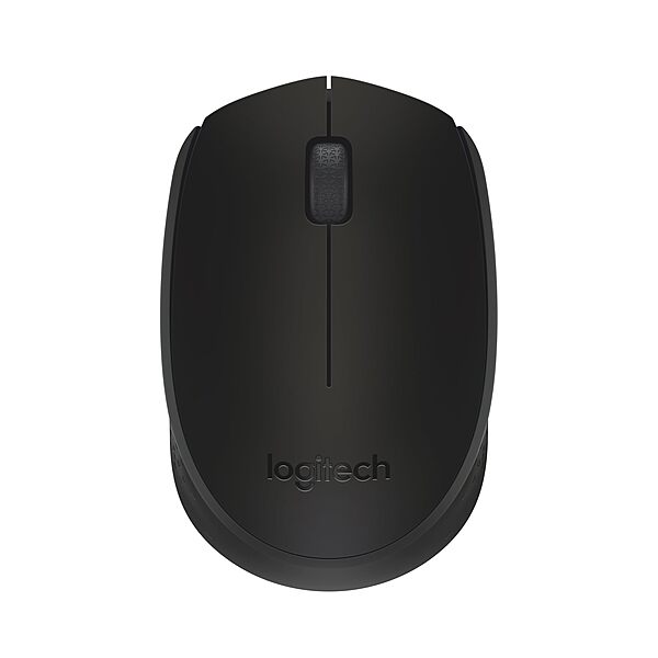 Logitech M170 Wireless Mouse for PC, Mac, Laptop, 2.4 GHz with USB Mini Receiver - Battery Life, Ambidextrous