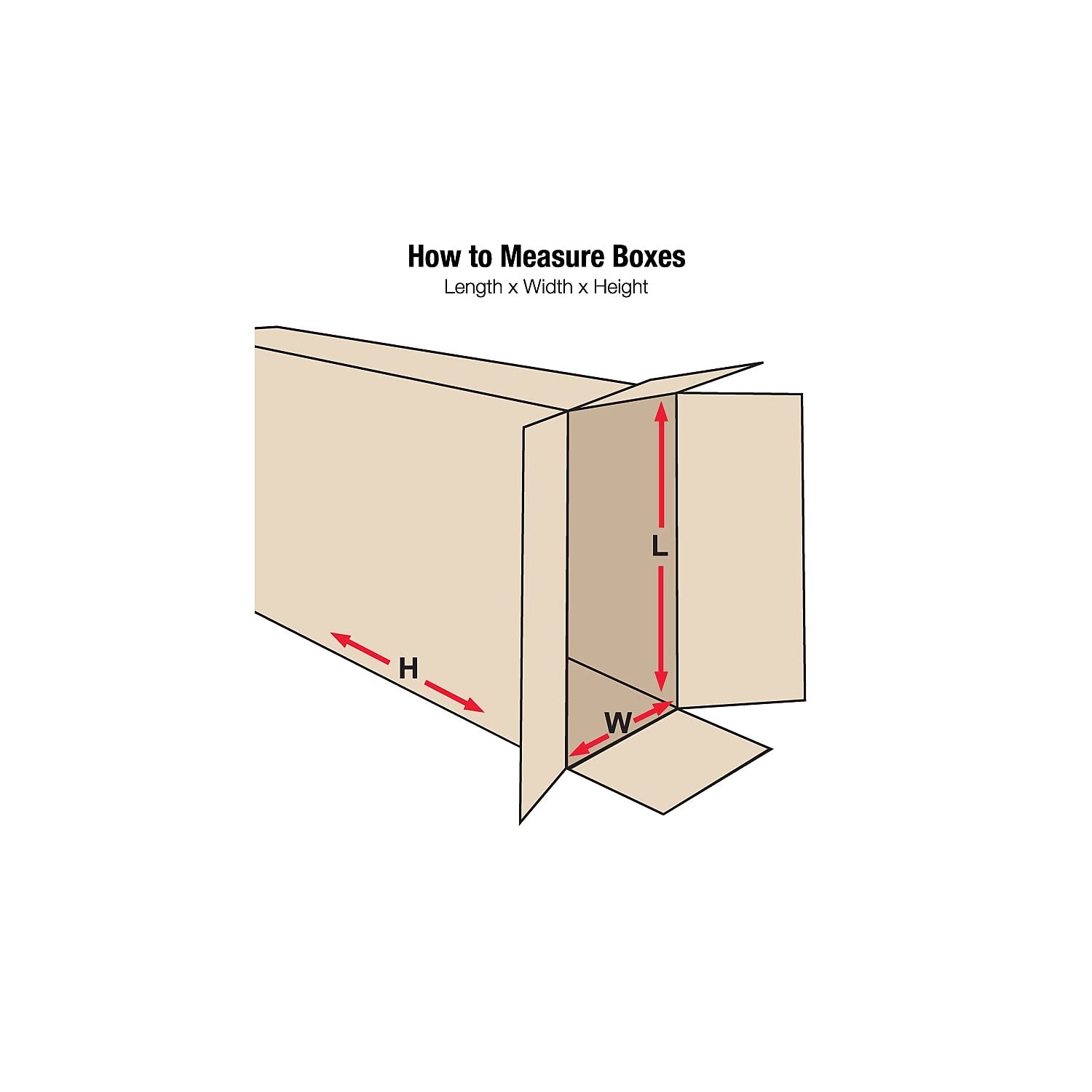 Aviditi HD40850FOL Side Loading Boxes, 40 x 8 x 50, Kraft (Pack of 5)
