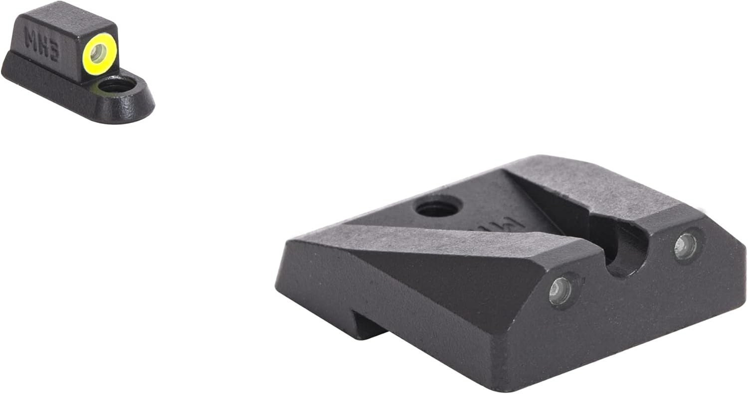 MEPROLIGHT Hyper-Bright Tritium Day/Night Pistol Sight Set