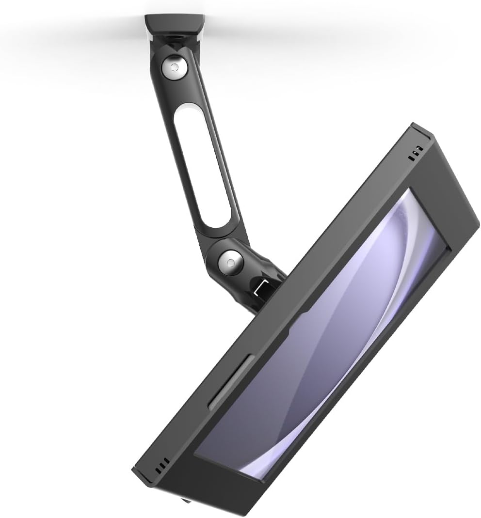 Compulocks Galaxy Tab A9+ Wall Mount Enclosure – Secure Swing Arm Mount for Tablet – Apex Enclosure