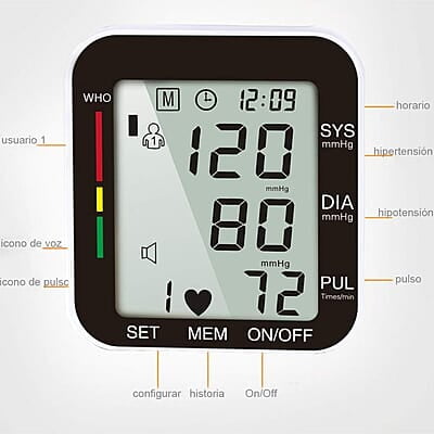 Monitor de Presión Arterial de Muñeca,INGEQUIS Monitor de Presión Arterial de Muñeca,INGEQUIS