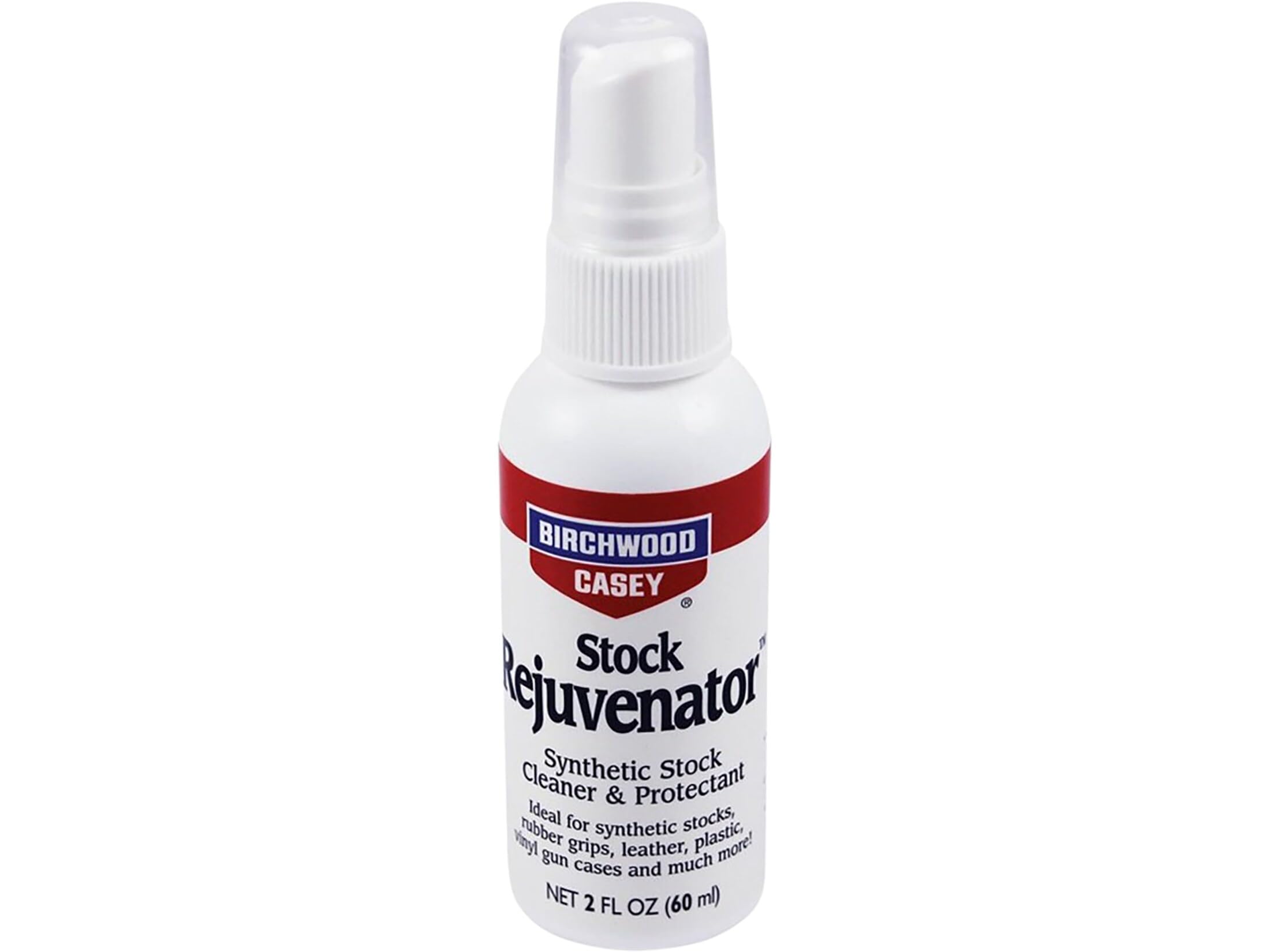 Birchwood Casey Easy-to-Use Stock Rejuvenator Cleaner & Protectant for Synthetic Stock, Rubber Grips, Leather, Plastic