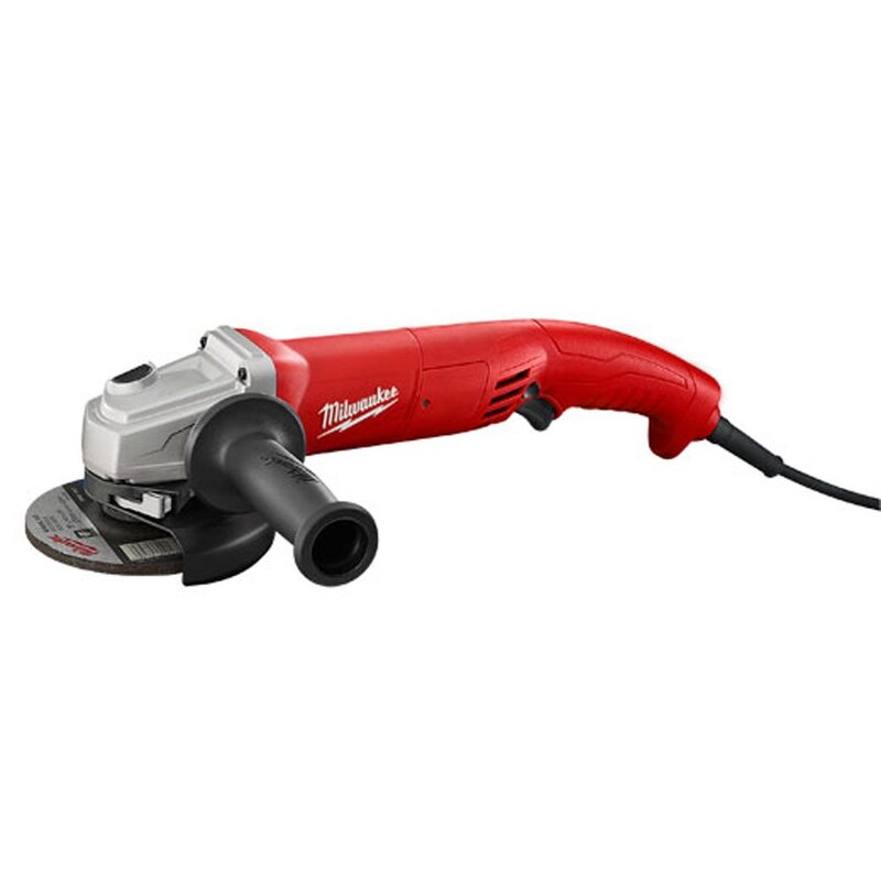 Milwaukee 5" Trigger Grip, Non-Lock AC/DC Small Angle Grinder, 6121-31A, Lot of 1