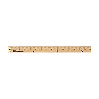 Office Depot Brand Wooden Yardstick, 36in, Natural