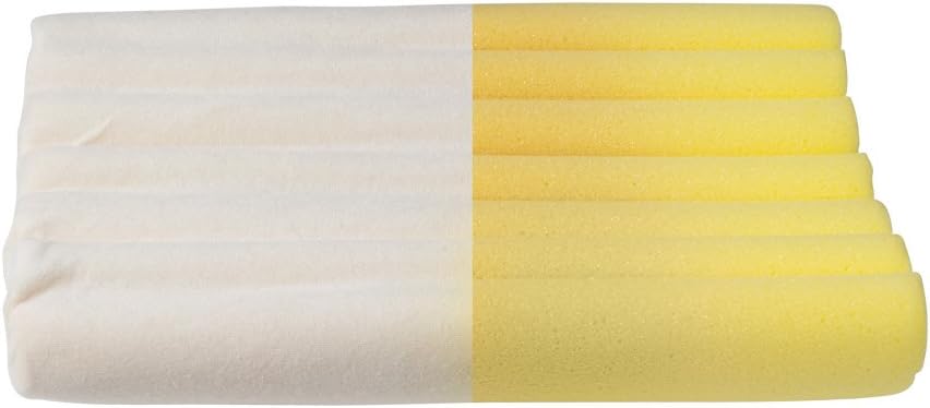 DMI Contour Memory Foam Pillow for Excellent Neck Support, Cervical Pillow, with Soft Cream Terry Cloth Cover