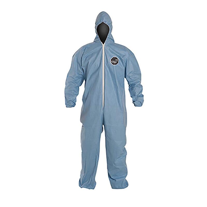 TM127SBULG00 Large Blue Safespec 2.0 Tempro Disposable Coverall