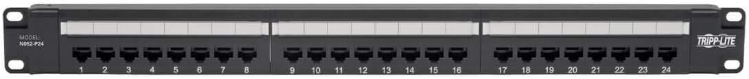 TRIPP LITE Cat5 / Cat5e PoE+ Compliant Patch Panel
