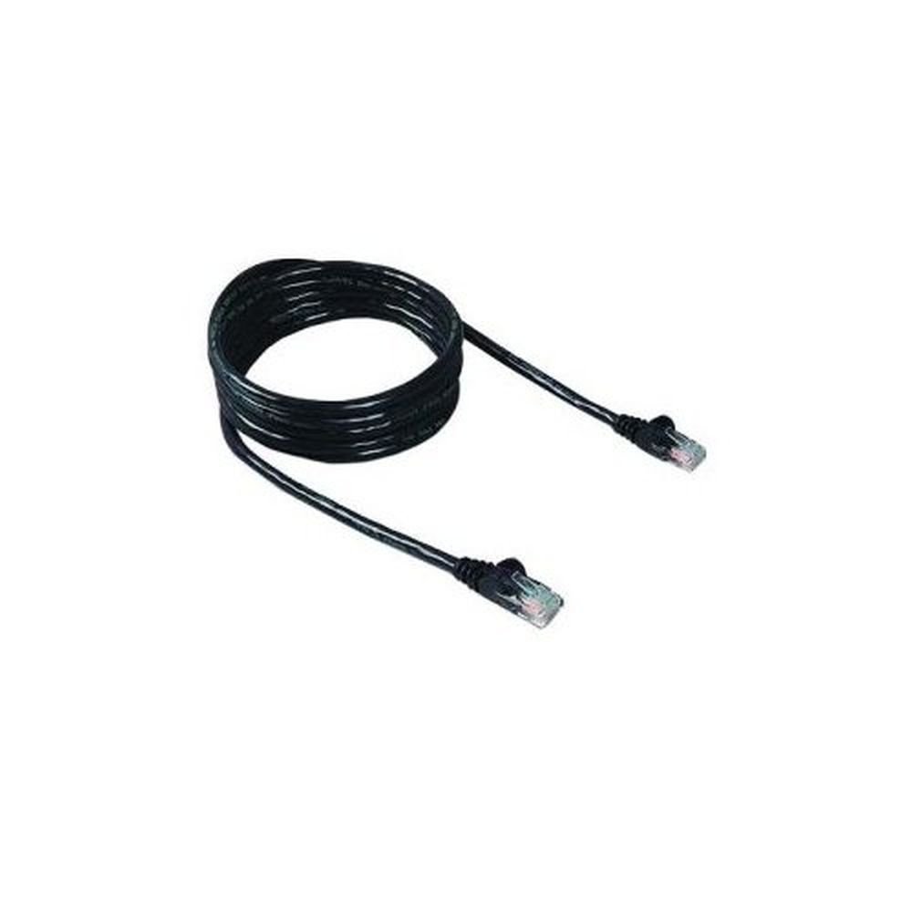 Belkin Snagless CAT6 Patch Cable * RJ45M/RJ45M; 25 Black ( A3L980b25-BLK-S ) 25 feet