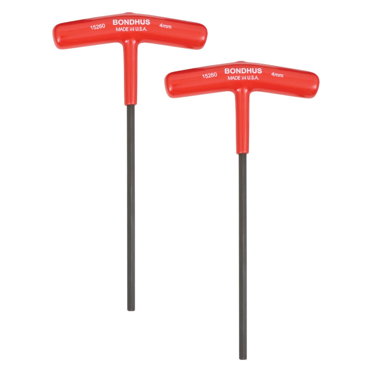 Bondhus 15260 4mm Hex Tip T-Handle with ProGuard Finish