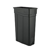 Suncast Commercial 23-Gallon Slim Narrow Trash and Recycling Bin