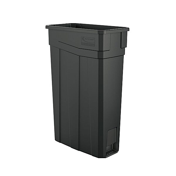 Suncast Commercial 23-Gallon Slim Narrow Trash and Recycling Bin