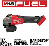 Milwaukee Electric - M18 Fuel. 4-1/2 / 5 Variable Speed Braking Grinder