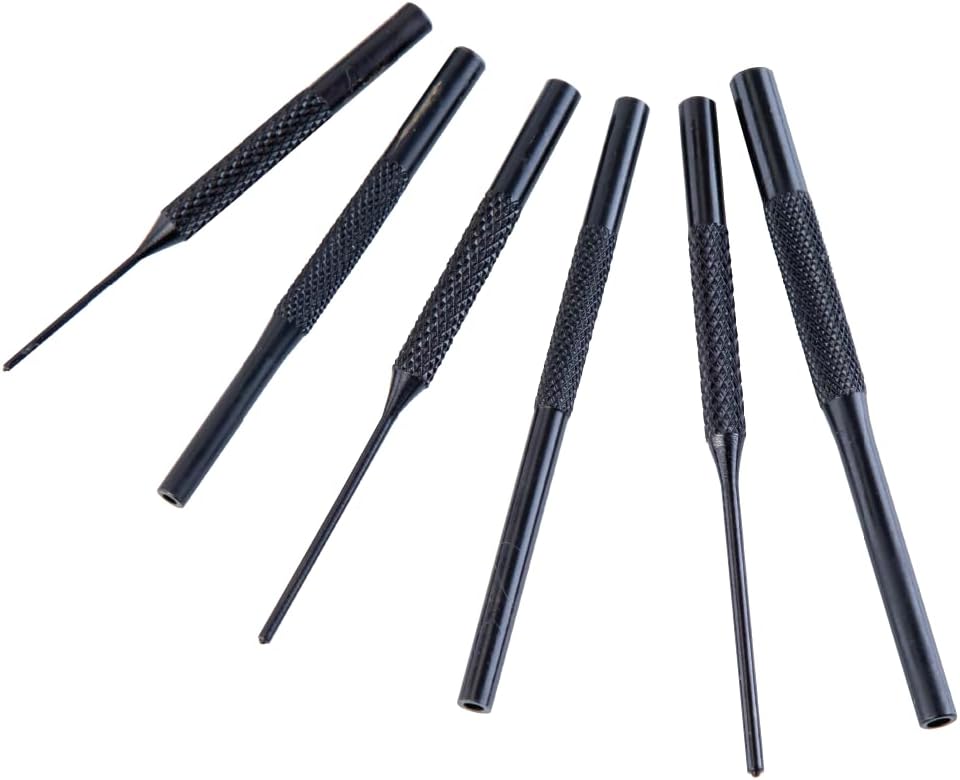 Wheeler Roll Pin Install Tool Kit with Trigger Install Tool, Punches, Brass/Polymer Hammer and Storage Case for Gunsmithing
