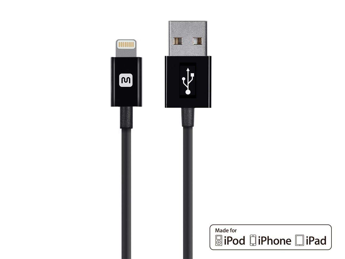 Monoprice Apple MFi Certified Lightning to USB-A Charge & Sync Cable