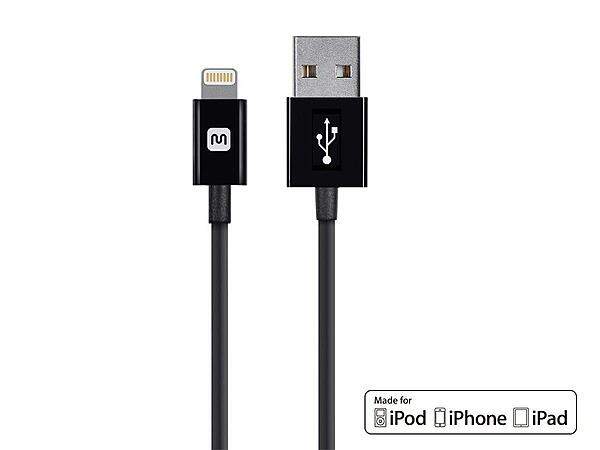 Monoprice Apple MFi Certified Lightning to USB-A Charge & Sync Cable