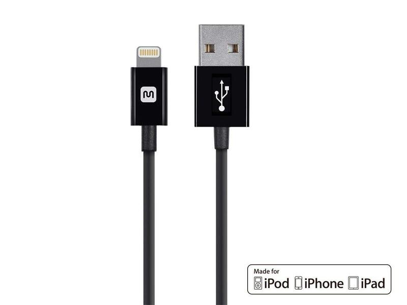 Monoprice Apple MFi Certified Lightning to USB-A Charge & Sync Cable