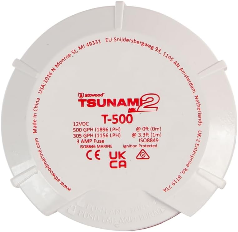 Attwood Tsunami MK2 500 GPH Replacement Cartridge