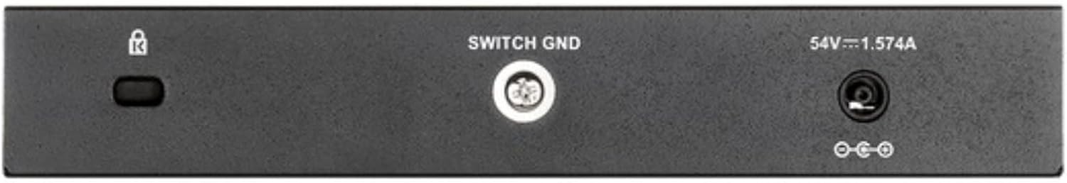 D-Link 8-Port Gigabit Smart Managed PoE+ Switch | 8 PoE+ Ports (64W) |L2| VLANs| Cable Diagnostics | Web Managed | Desktop