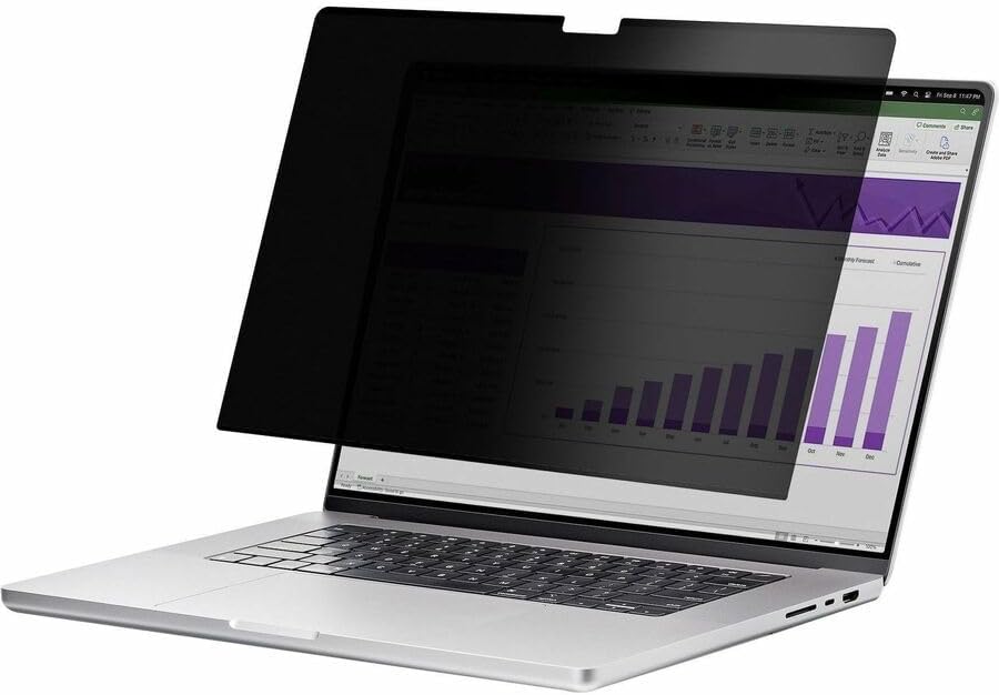StarTech.com Magnetic Laptop Privacy Screen - Reversible Matte/Gloss Blue Light Filter