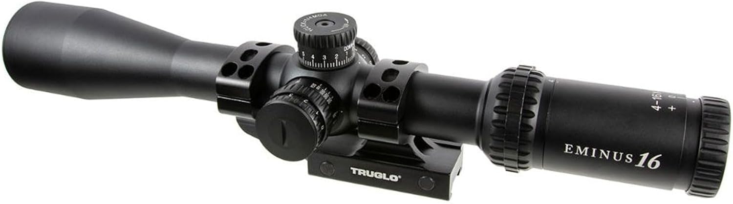 TruGlo Eminus Illuminated TacPlex-MOA Reticle Riflescope One-Piece 30mm Tube
