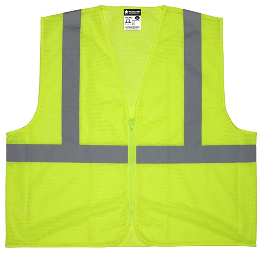 MCR Safety V2CL2 Economy Safety Vest