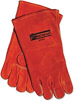 BEST WELDS 902-20GC - Split Cowhide Welding Gloves, Split Cowhide, Large, Right Hand, Russet