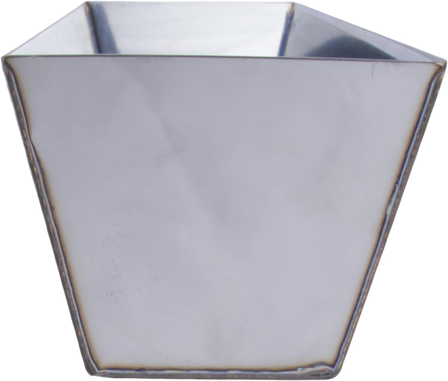 MARSHALLTOWN Heli-Arc Mud Pans, 12 Inch, Heavy Gauge Stainless Steel, Heli-Arc Welded Corners, Sheared Sides to Clean Knives