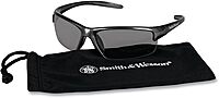 KleenGuard Smith & Wesson Equalizer Safety Glasses Gun Metal Frame Smoke Anti Fog Lens