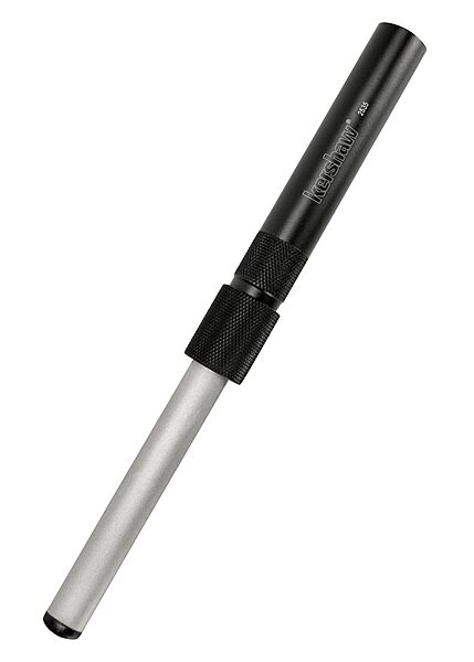 Kershaw 9" Ultra-Tek Sharpener, 600-Grit Diamond-Coated Oval Shaft, Portable Blade Sharpener Tool for Knife