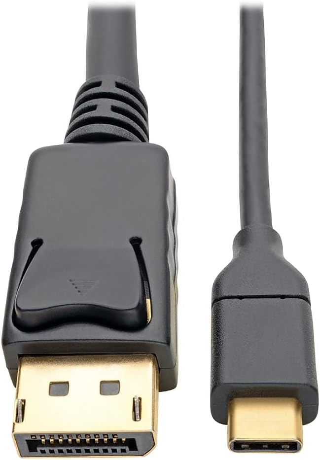 Tripp Lite USB-C to DisplayPort 4K Adapter Cable Thunderbolt 3 Compatible