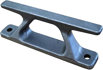 Dock Edge Dock Builders Cleat - Angled Aluminum Rail Cleat - 10"