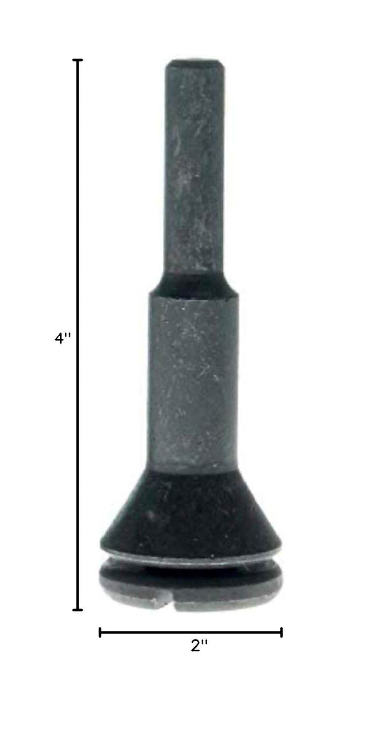 Weiler 56491 Mounting Mandrel For Cut-Off Wheels, Combo Pack, 1/4" Stem, 1/4" & 3/8" Arbor Hole