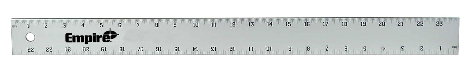 Empire Level 4002 Heavy Duty Aluminum Straight Edge, 24-Inch