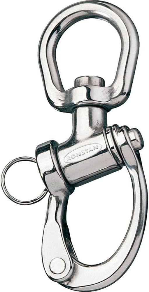 Ronstan Trunnion Snap Shackle - Large Swivel Bail - 122mm (4-3/4") Length