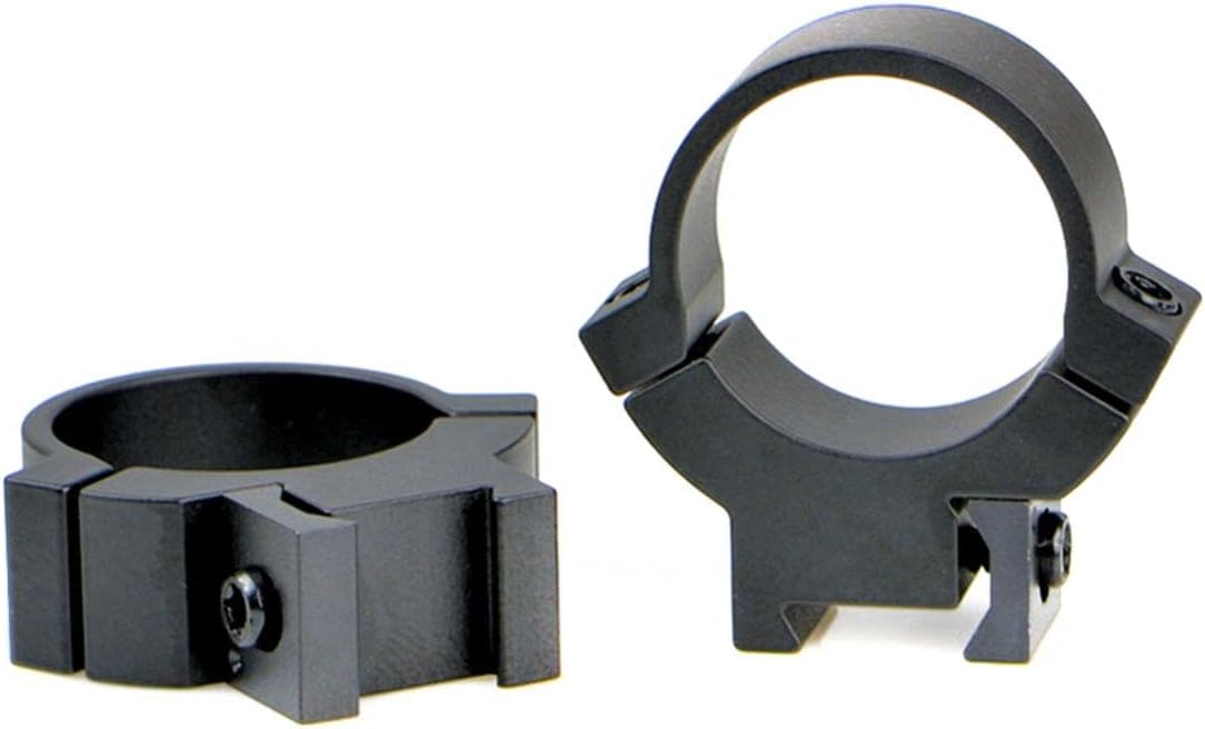 WARNE Maxima Scope Optic Rings - Fixed Matte Black