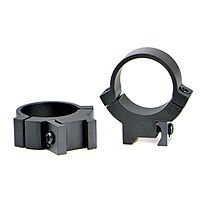 WARNE Maxima Scope Optic Rings - Fixed Matte Black