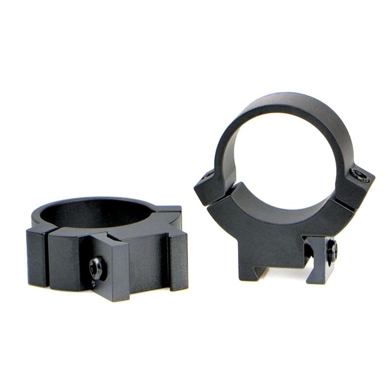 WARNE Maxima Scope Optic Rings - Fixed Matte Black