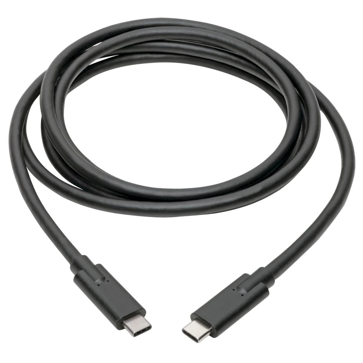 Tripp Lite USB-C to USB Type-C Cable, USB 3.2 Gen 1, 5A / 100W Charging, 5 Gbps Data, Thunderbolt 3 Compatible, Black