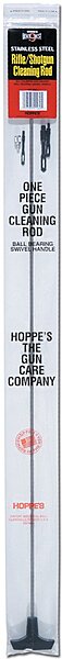 Hoppe's Bench Rest Stainless Steel 1-Piece Universal Rifle/Shotgun Cleaning Rod (All Calibers and Gauges)