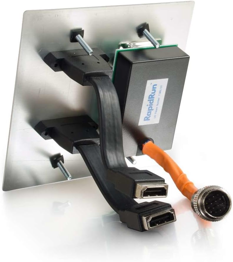 DG DUAL HDMI,VGA,3RCA,3.5 RR AL WP - SUPPORTS VGA VIDEO, STEREO AUDIO, COMPOSITE