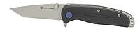 Smith & Wesson Nylon Blue 6in High Carbon S.S. Folding Knife with 2.75in Tanto Point Blade and Glassfilled Nylon Handle