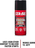 STA-BIL Starting Fluid - Prolongs Starter Life - Upper Cylinder Lube - for Gasoline and Diesel Engines