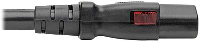 TRIPP LITE NEMA 5-15P to Locking C13 Power Cord, 14 AWG, 15A/125V