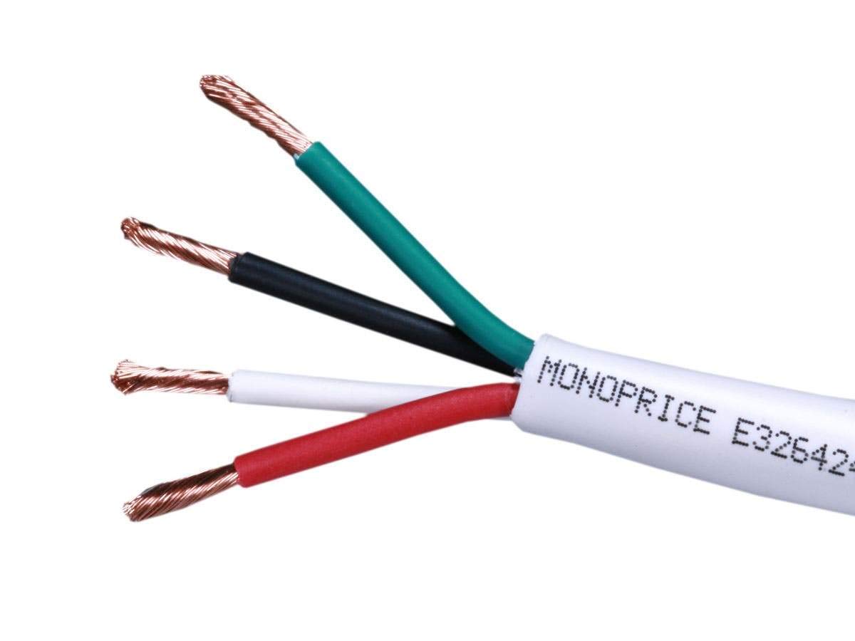 Monoprice CL2 Rated 2-Conductor Speaker Wire with Oxygen-Free Copper