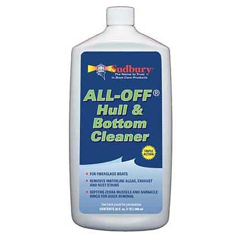 Sudbury 2032 All-Off Hull and Bottom Cleaner - 32 oz., Beige